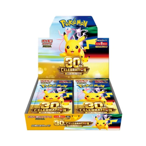 [CODE后价$1299|现货发售] 宝可梦卡牌TCG 30周年纪念扩充包M6a Pokemon 30th Celebration (日版)【11.11 x Black Friday】
